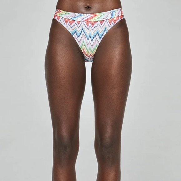 - Missoni Multicolor Zigzag Bikini Bottom - Picture 6 of 10